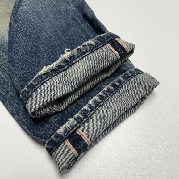 APC New Standard Selvedge Jeans Mens 28 Distressed Denim - Picture 8 of 16